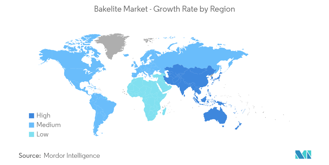Bakelite Market Trends Bakelite Market - Growth Rate by Region