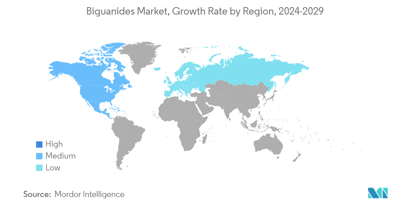 Biguanides Market Trends Biguanides Market, Growth Rate by Region, 2023-2028
