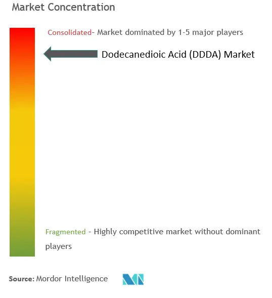 Dodecanedioic Acid (DDDA) Market Concentration Dodecanedioic Acid (DDDA) Market Concentration