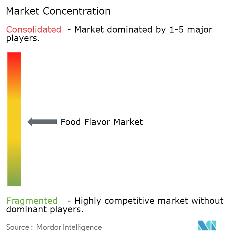 Food Flavor Market Concentration Food Flavor Market Concentration