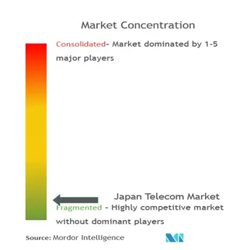 Japan Telecom Market Concentration Japan Telecom Market Concentration