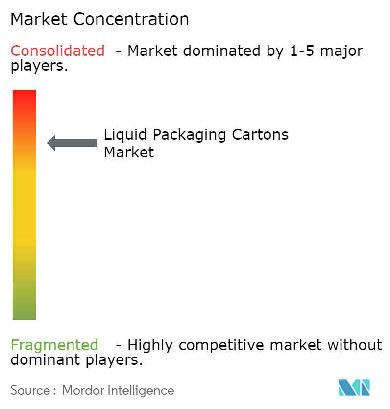 Liquid Packaging Cartons Market Concentration Liquid Packaging Cartons Market Concentration