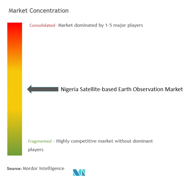 Nigeria Satellite-based Earth Observation Market Concentration Nigeria Satellite-based Earth Observation Market Concentration