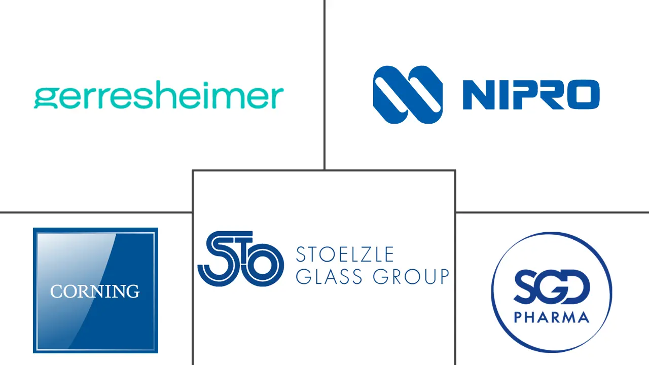 Major players in Pharmaceutical Glass Packaging industry