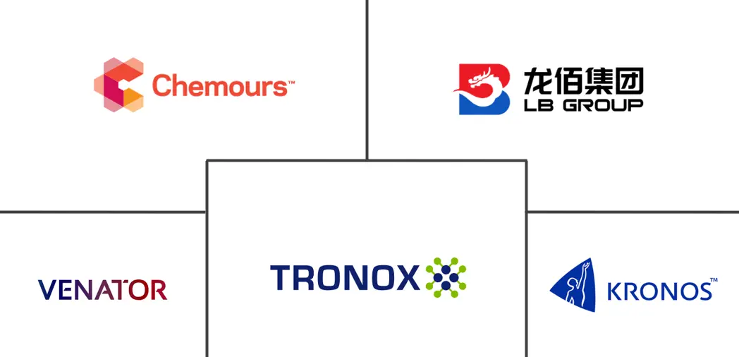 Major players in Pigments industry
