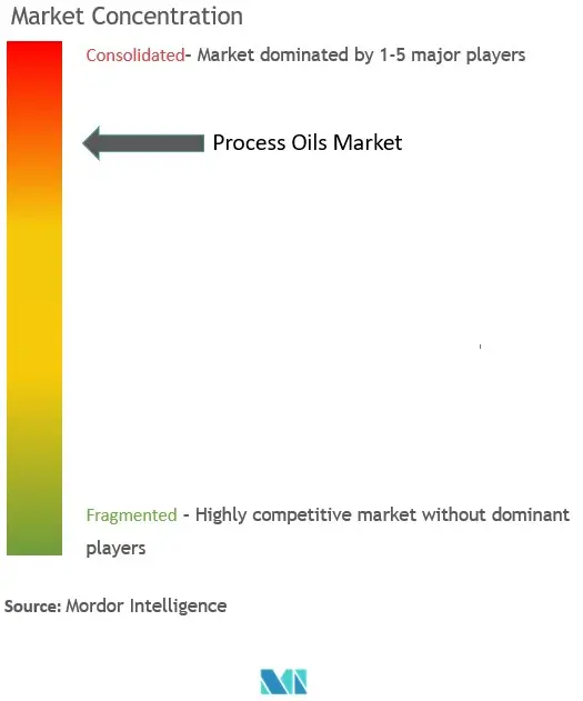 Process Oils Market Concentration Process Oils Market Concentration