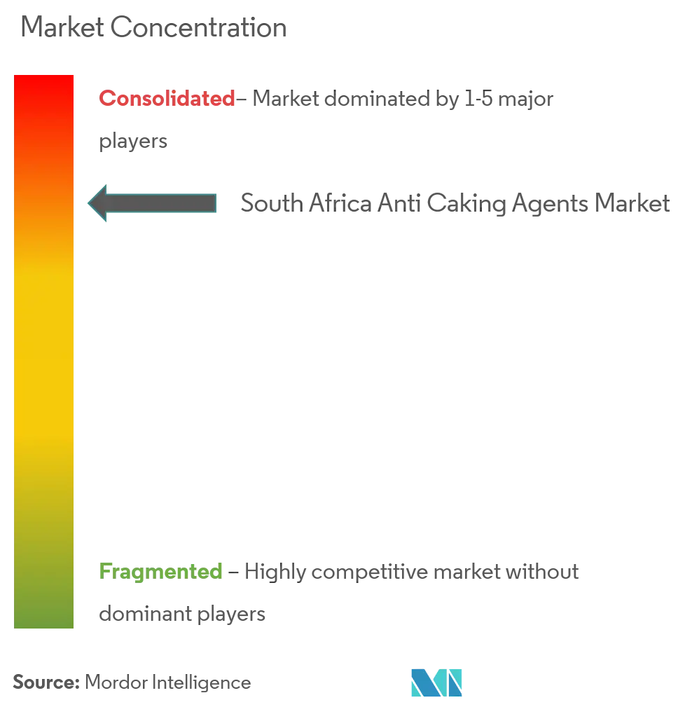 South Africa Anti Caking Agents Market Concentration CL.png